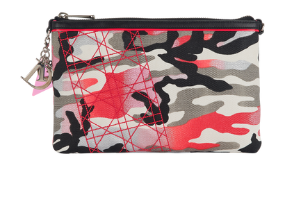 Christian Dior x Anselm Reyle Pouch, front view